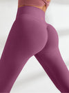 ZASUWA Female High-waisted Hair-grinding Nude Yoga Leggings