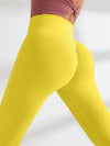 ZASUWA Female High-waisted Hair-grinding Nude Yoga Leggings