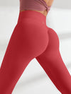 ZASUWA Female High-waisted Hair-grinding Nude Yoga Leggings