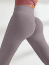 ZASUWA Female High-waisted Hair-grinding Nude Yoga Leggings