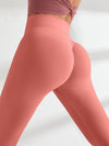 ZASUWA Female High-waisted Hair-grinding Nude Yoga Leggings