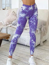 ZASUWA Female New 22 Colors Hot Tie-dye Scrunch Bum Leggings