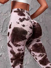 ZASUWA Female New 22 Colors Hot Tie-dye Scrunch Bum Leggings