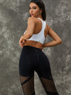 ZASUWA Female Fishnet Scrunch Bum Leggings