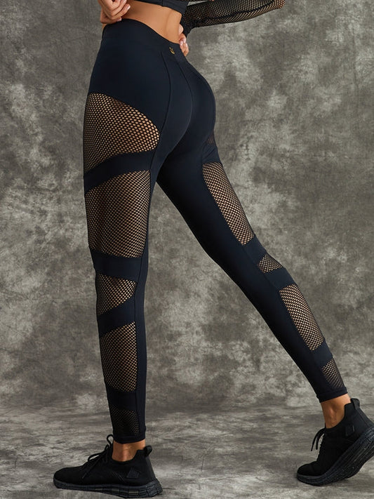 🖤ZASUWA Female Unique Fishnet Leggings