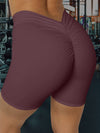 ZASUWA Female Scrunch Bum Deep V Back Leggings