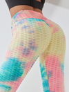 ZASUWA Female Train Bottom Fitness Tight Tie-dye Leggings