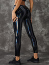 ZASUWA Female High Impact Shockproof Latex Leggings