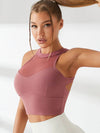 ZASUWA Female Sports Bra Mesh Vests Sports Bras