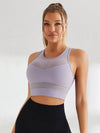 ZASUWA Female Mesh High Support Seamless Short Tracksuit