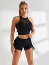 ZASUWA Female High Waist Train Short Tracksuit