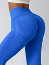 ZASUWA Female Scrunch Bum Seamless Hip-lift High-rise Leggings