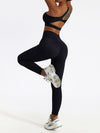 ZASUWA Female Cut Out Pocket High-rise Breathable Leggings