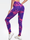 ZASUWA Female New 22 Colors Hot Tie-dye Scrunch Bum Leggings