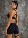 ZASUWA Female Unique Cut Out Pocket Mesh Scrunch Bum Sportswear