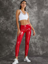 ZASUWA Female High Impact Shockproof Latex Leggings