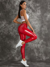 ZASUWA Female High Impact Shockproof Latex Leggings