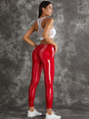 ZASUWA Female High Impact Shockproof Latex Leggings