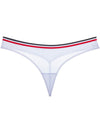 ZASUWA Female Trendy Stripe T-back Fitness Thong