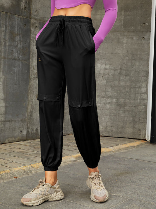 ZASUWA Female Pocket Front Folds Leggings