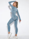 ZASUWA Female Seamless Washable Sports Yoga Suit