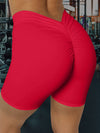 ZASUWA Female Scrunch Bum Deep V Back Leggings