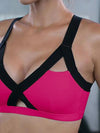 ZASUWA Female Hollow Gathered Sports Bras