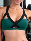 ZASUWA Female Hollow Gathered Sports Bras