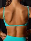 ZASUWA Female U Collar Backless Sports Bras