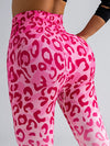 ZASUWA Female Trendy Leopard Print Ombre Leggings