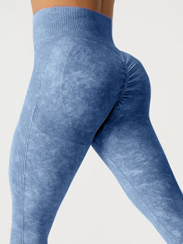 ZASUWA Female Denim Scrunch Bum hip-lift Leggings