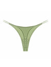 ZASUWA Female Breathable Double Strapes One-piece Thong