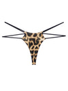 ZASUWA Female Unique Double Girdle Leopard Sports Panties