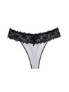 ZASUWA Female Mesh Solid Color Lace Underwears