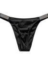 ZASUWA Female Glossy Diamond Love Print Panties