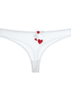 ZASUWA Female Love Print Mesh Panties