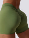 ZASUWA Female Scrunch Bum Deep V Back Leggings