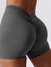 ZASUWA Female Scrunch Bum Deep V Back Leggings