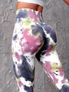 ZASUWA Female New 22 Colors Hot Tie-dye Scrunch Bum Leggings