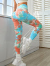 ZASUWA Female New 22 Colors Hot Tie-dye Scrunch Bum Leggings