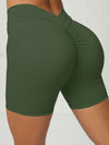 ZASUWA Female Scrunch Bum Deep V Back Leggings