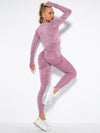 ZASUWA Female Seamless Washable Sports Yoga Suit