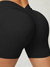 ZASUWA Female Scrunch Bum Spandex Gym Booty Shorts