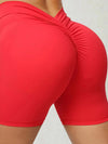 ZASUWA Female Scrunch Bum Spandex Gym Booty Shorts