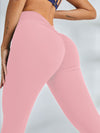 ZASUWA Female Scrunch Bum Deep V Back Leggings